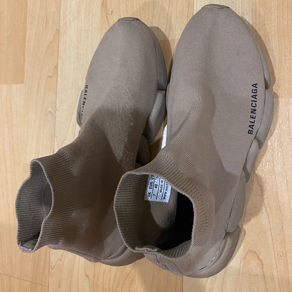 Light brown balenciaga used without box